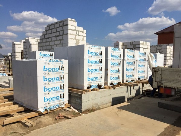 Газобетонные блоки Bonolit г. Малоярославец D600 B3,5 625х200х75